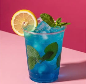 Blue Lagoon Mocktail